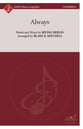 Always SATB choral sheet music cover